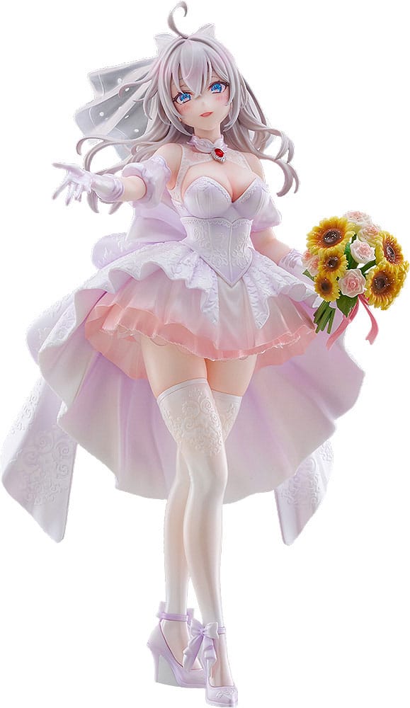 Alya Sometimes Hides Her Feelings in Russian Szobor 1/7 Alisa Mikhailovna Kujou Wedding Dress Ver. 24 cm