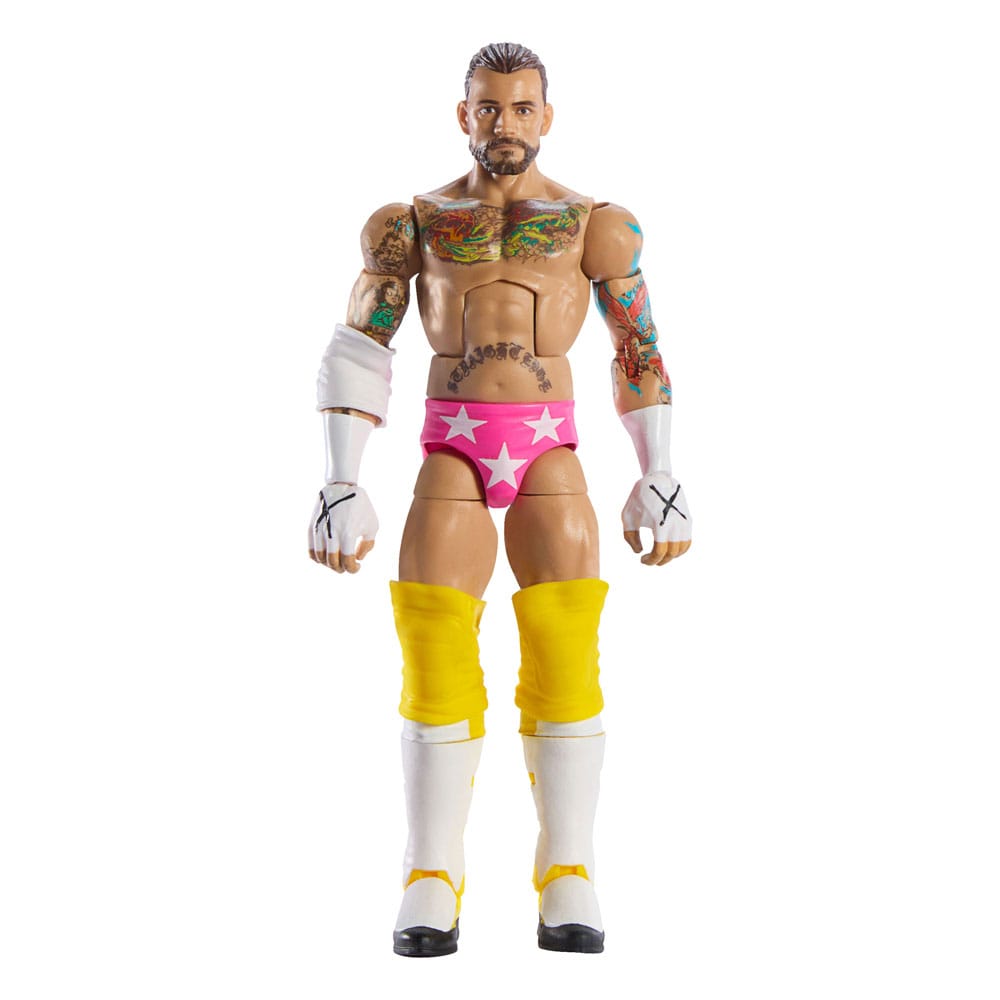 WWE Elite Kollekció Akciófigura CM Punk 15 cm