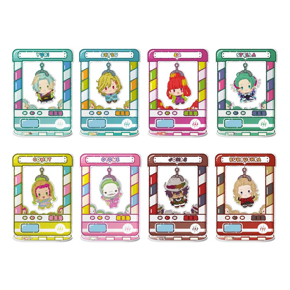 Gnosia Akril Figura Chara Catcher Vol. 1 9 cm Blind Doboz Készlet (8)