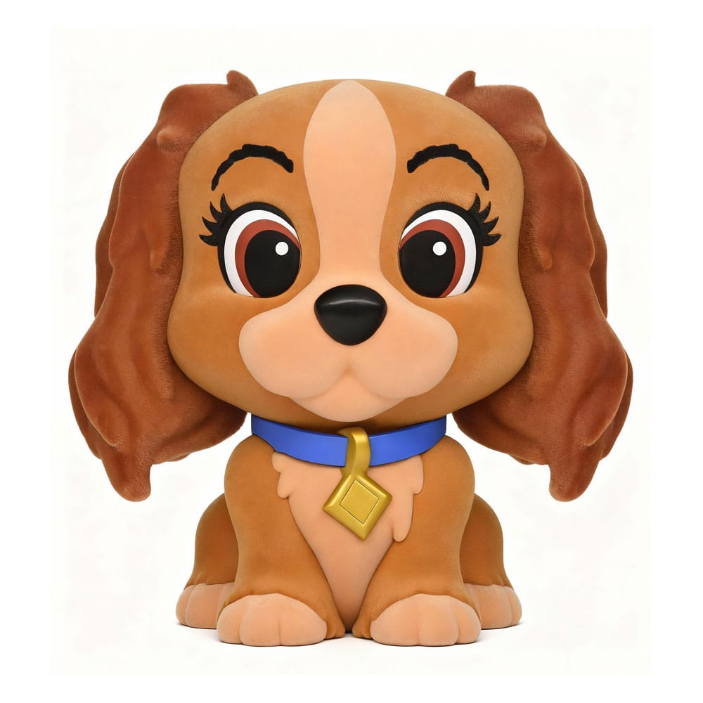 Lady and the Tramp Figural Persely Lady ( special Flocking) 20 cm