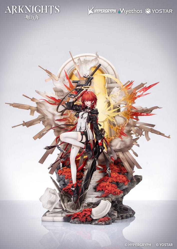 Arknights PVC Szobor 1/7 Exusiai the New Covenant: Elite 2 Ver. 36 cm