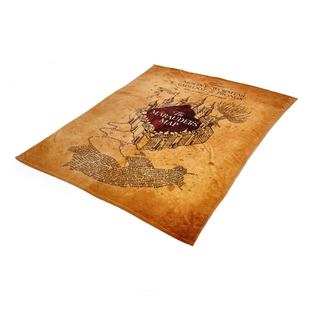 Harry Potter Cozy Takaró Portal Marauder´s Map 180 x 200 cm