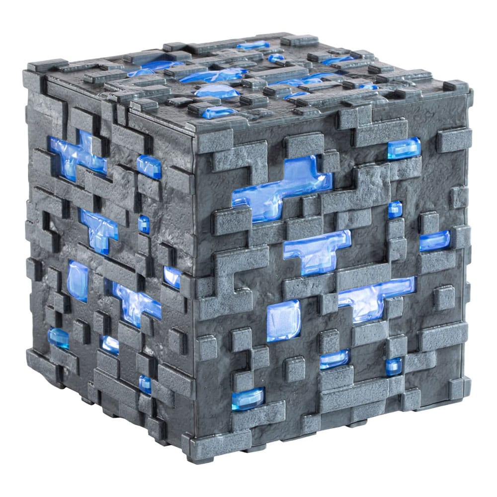 Minecraft Replika Világító Diamond Ore Cube 10 cm