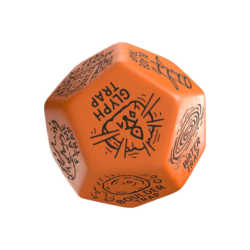 Viridian Jumbo Dobókocka Trap Generator Die D12 Orange
