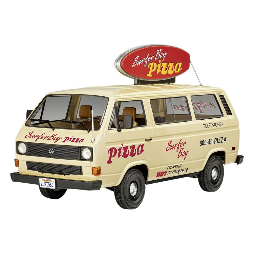 Stranger Things Modellkészlet 1/25 VW T3 Bus Surfer Boy 19 cm