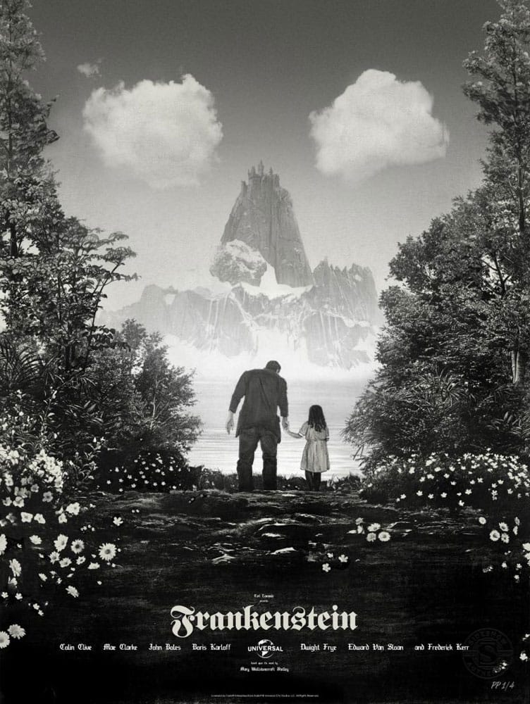 Frankenstein Art Print Frankenstein by Greg Ruth 61 x 46 cm – Keret Nélkül