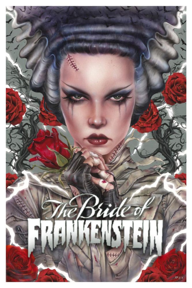 Bride of Frankenstein Art Print Bride Afterlife by Brian M. Viveros 61 x 41 cm – Keret Nélkül