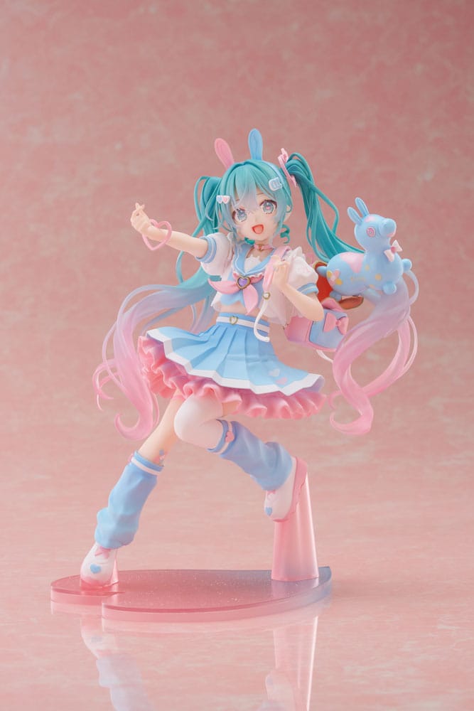 Hatsune Miku x RODY Newly Written Taito Kuji Online PVC Szobor Hatsune Miku 18 cm