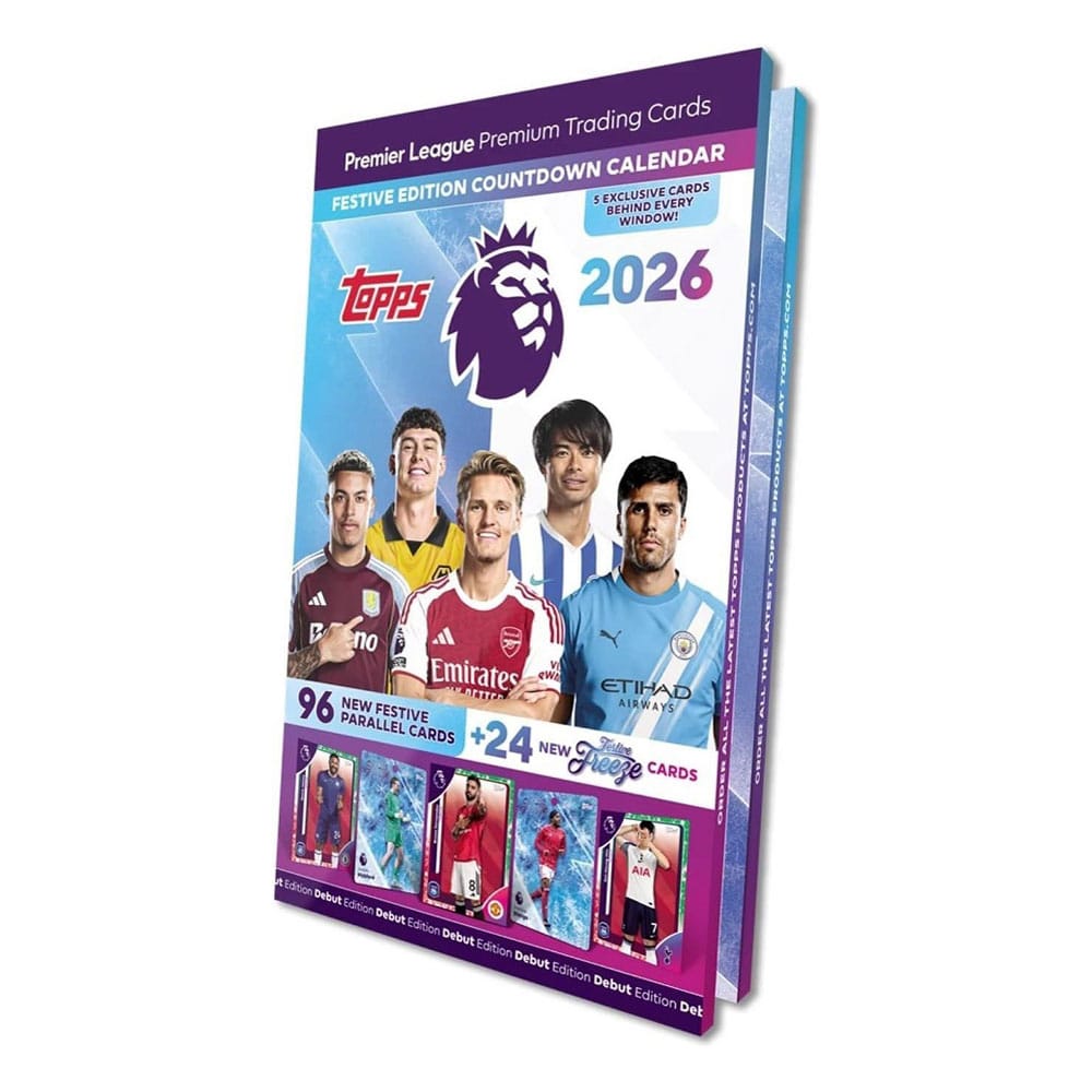 Premier League Gyűjthető Kártyák 2026 Countdown Naptár