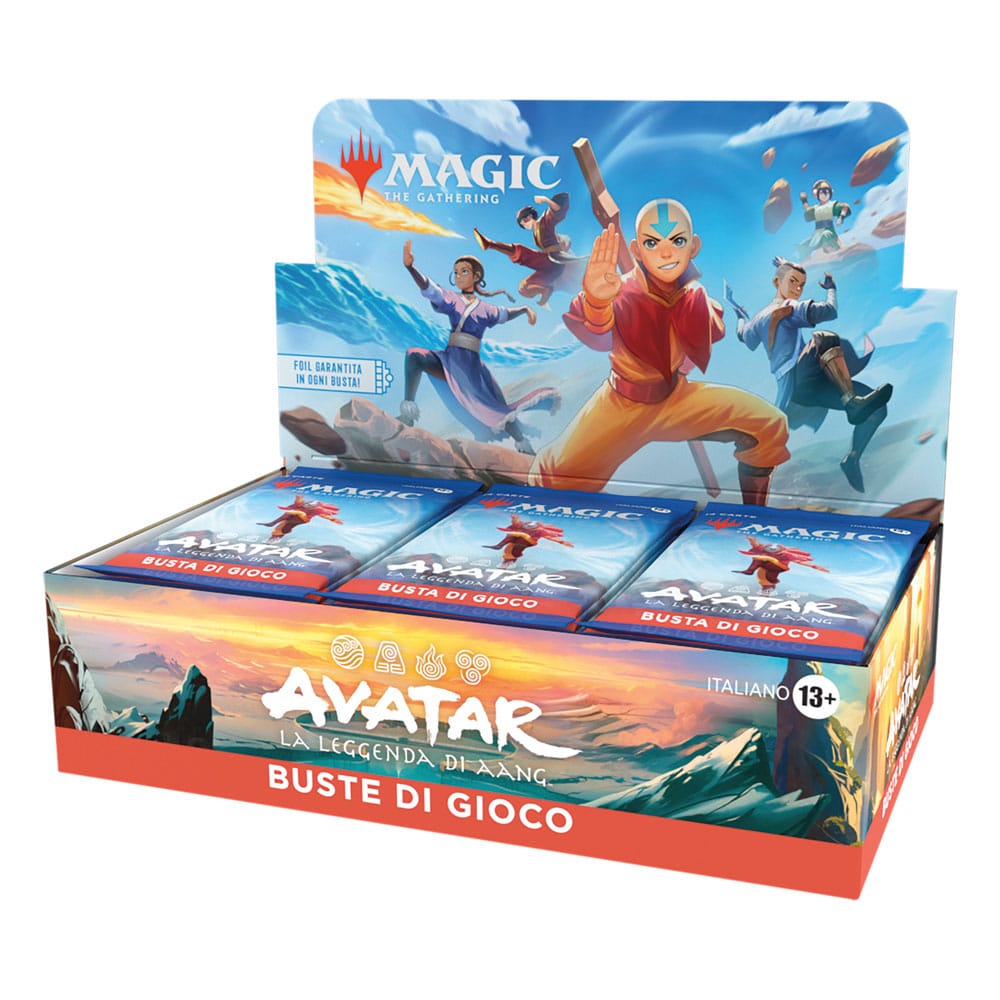 Magic the Gathering Avatar: La Leggenda di Aang Play Booster Készlet (30) Olasz Nyelvű