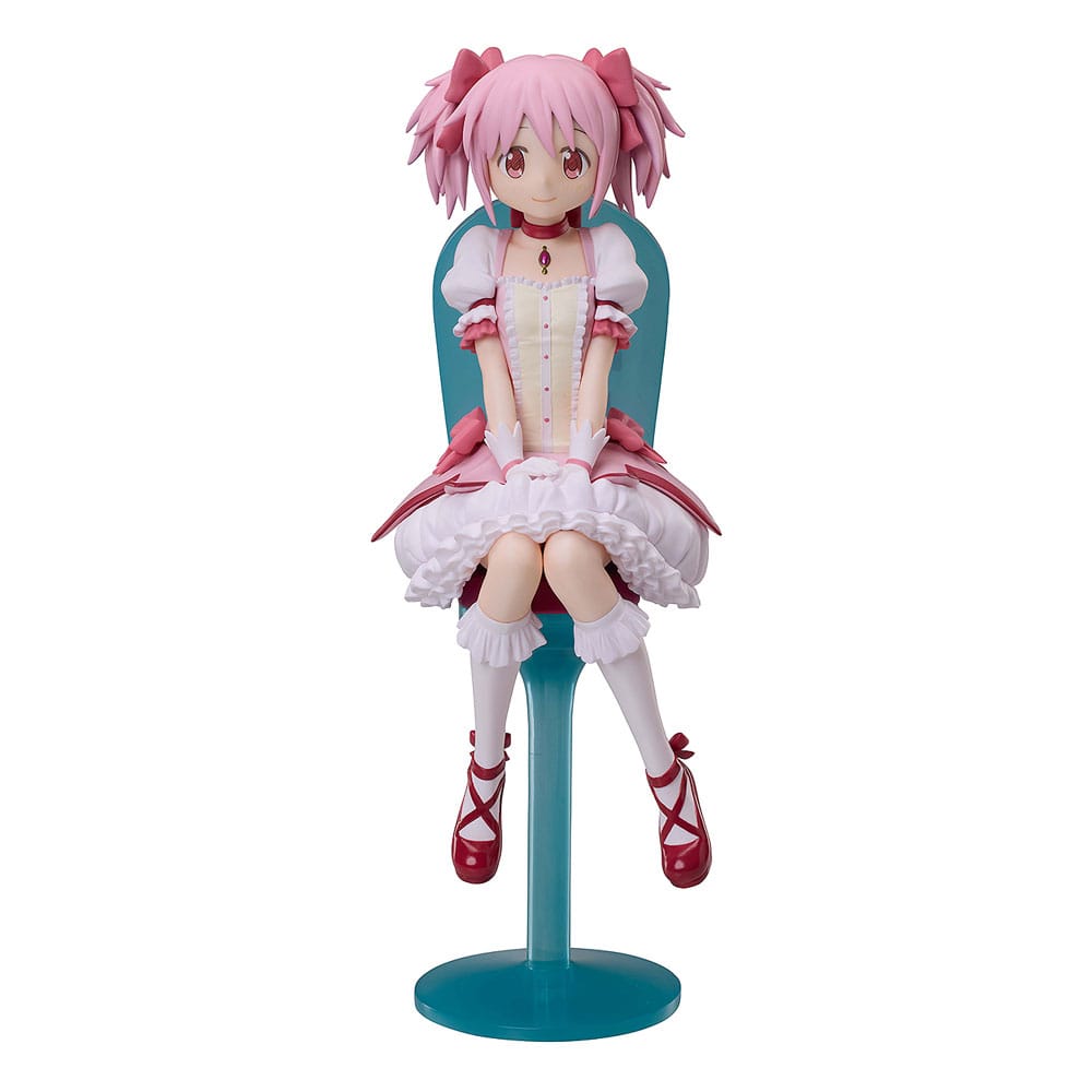 Puella Magi Madoka Magica The Movie: Rebellion PVC Szobor Madoka Kaname Tea Party Cake Song Ver. 18 cm
