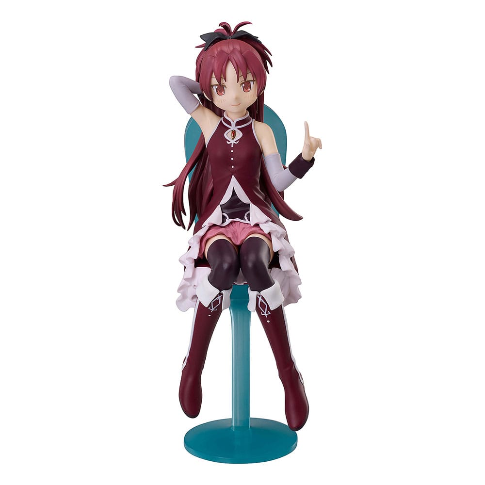 Puella Magi Madoka Magica The Movie: Rebellion PVC Szobor Kyoko Sakura Tea Party Cake Song Ver. 18 cm