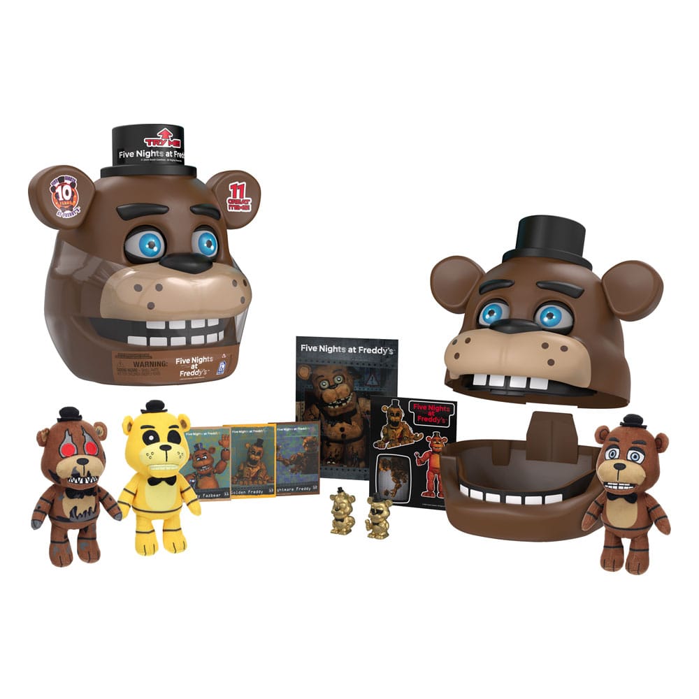 Five Nights at Freddy’s Action Figure Freddy Alive Head Bundle