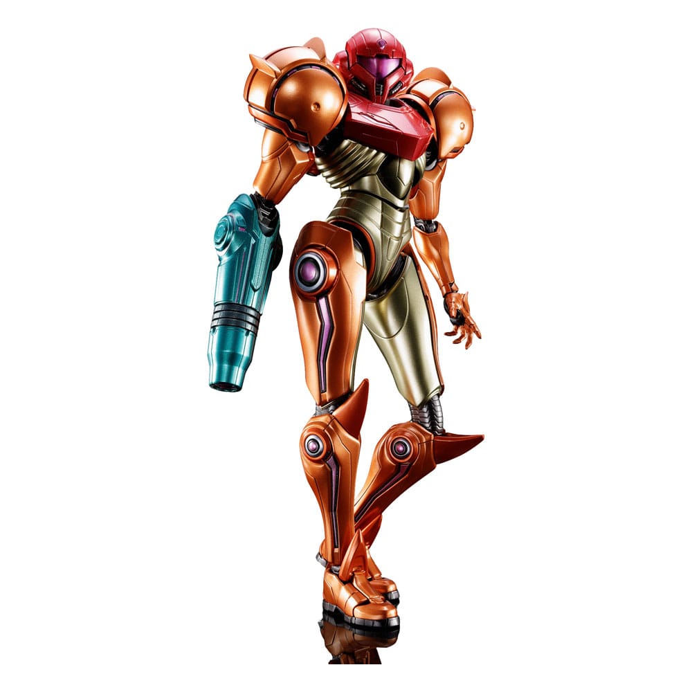 Metroid Prime 4: Beyond Diecast Akciófigura Samus Aran LED 21 cm