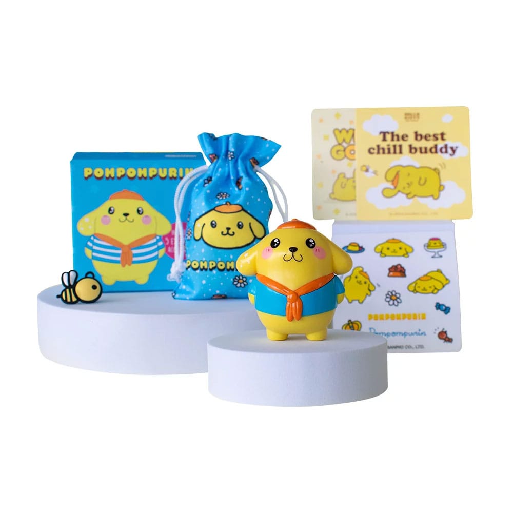 Hello Kitty and Friends Mini Figura Pompompurin 6 cm