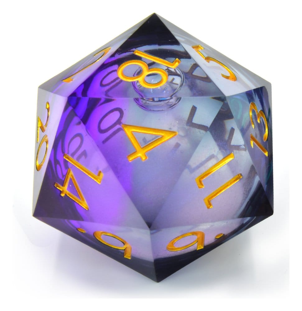 CritStones Liquid Core Dobókocka D20 Twilight Ether 5 cm