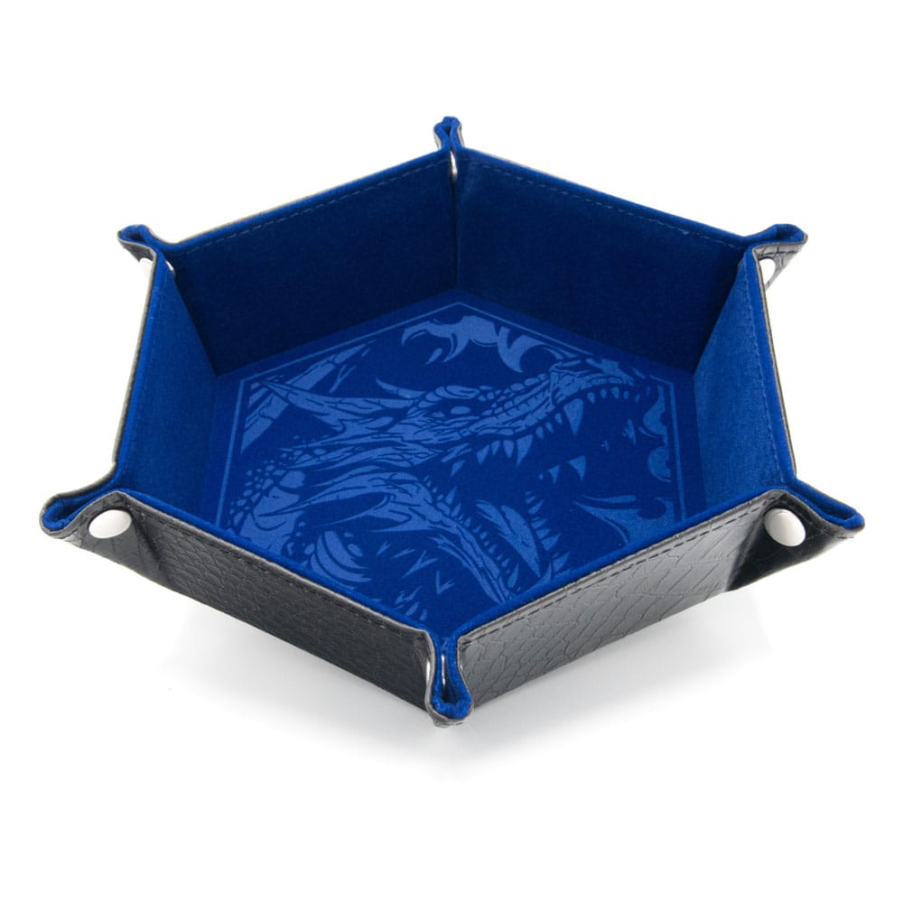 CritStones Folding Dobókocka Tray Dragon Skin Kiadás Blue