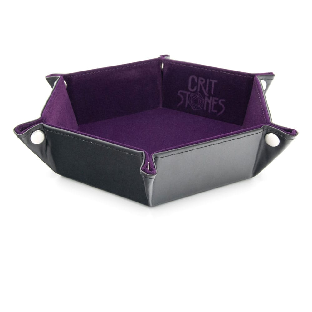 CritStones Folding Dobókocka Tray Purple