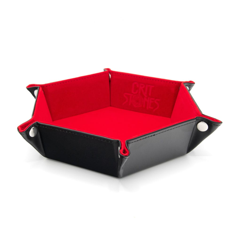 CritStones Folding Dobókocka Tray Red