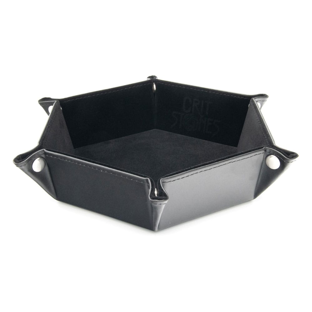 CritStones Folding Dobókocka Tray Black