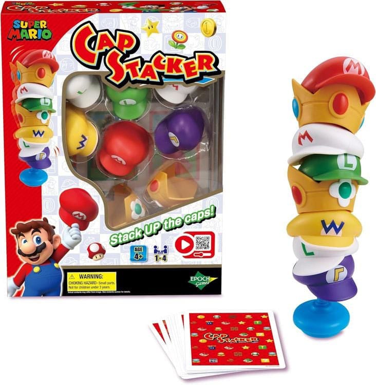 Super Mario game Sapka Stacker