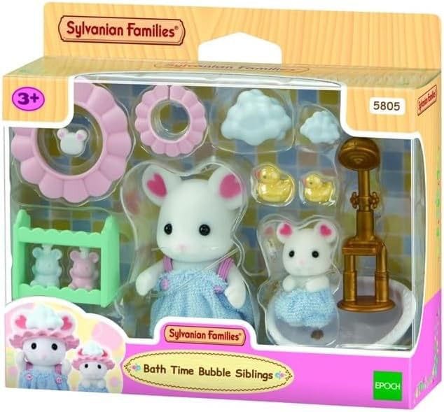 Sylvanian Families: Marshmallow Mouse Bath Fun Play Csomag