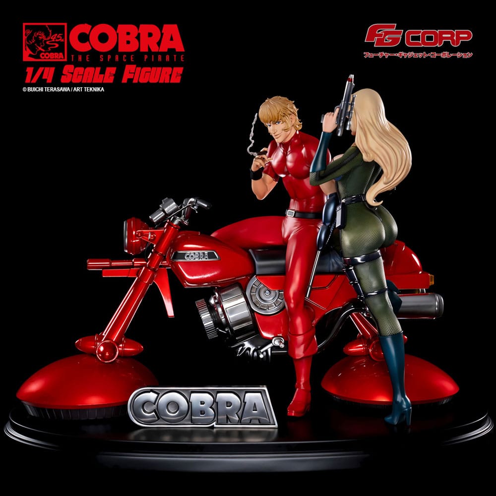 Space Pirate Cobra Szobor 1/4 Cobra & Jane Royal (Spacesuit Ver.) 47 cm