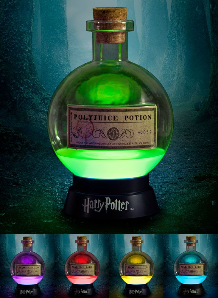 Harry Potter Színváltós Hangulat Lámpa Polyjuice Potion 20 cm