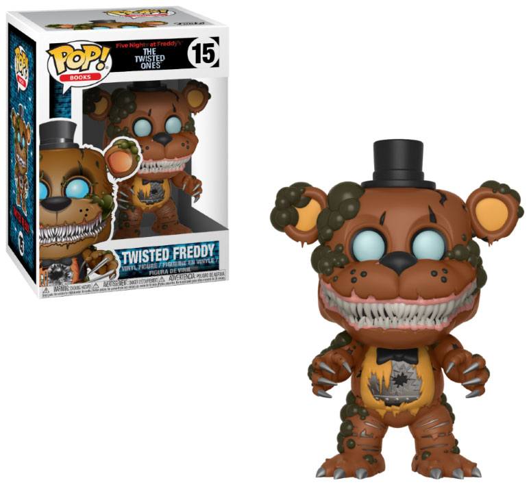 Five Nights at Freddy’s The Twisted Ones POP! Books Vinyl Figura Twisted Freddy 9 cm
