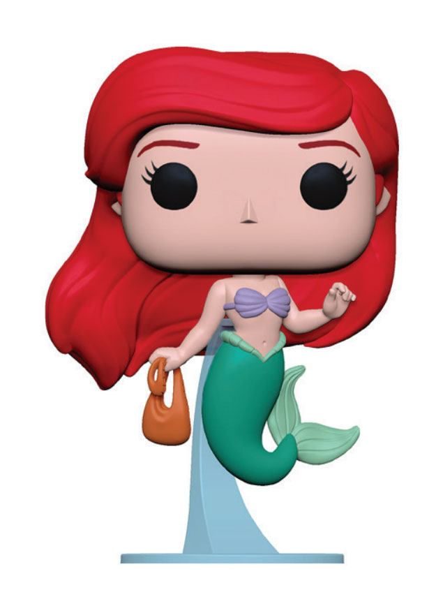 The Little Mermaid POP! Disney Vinyl Figura Ariel w/ Táska 9 cm