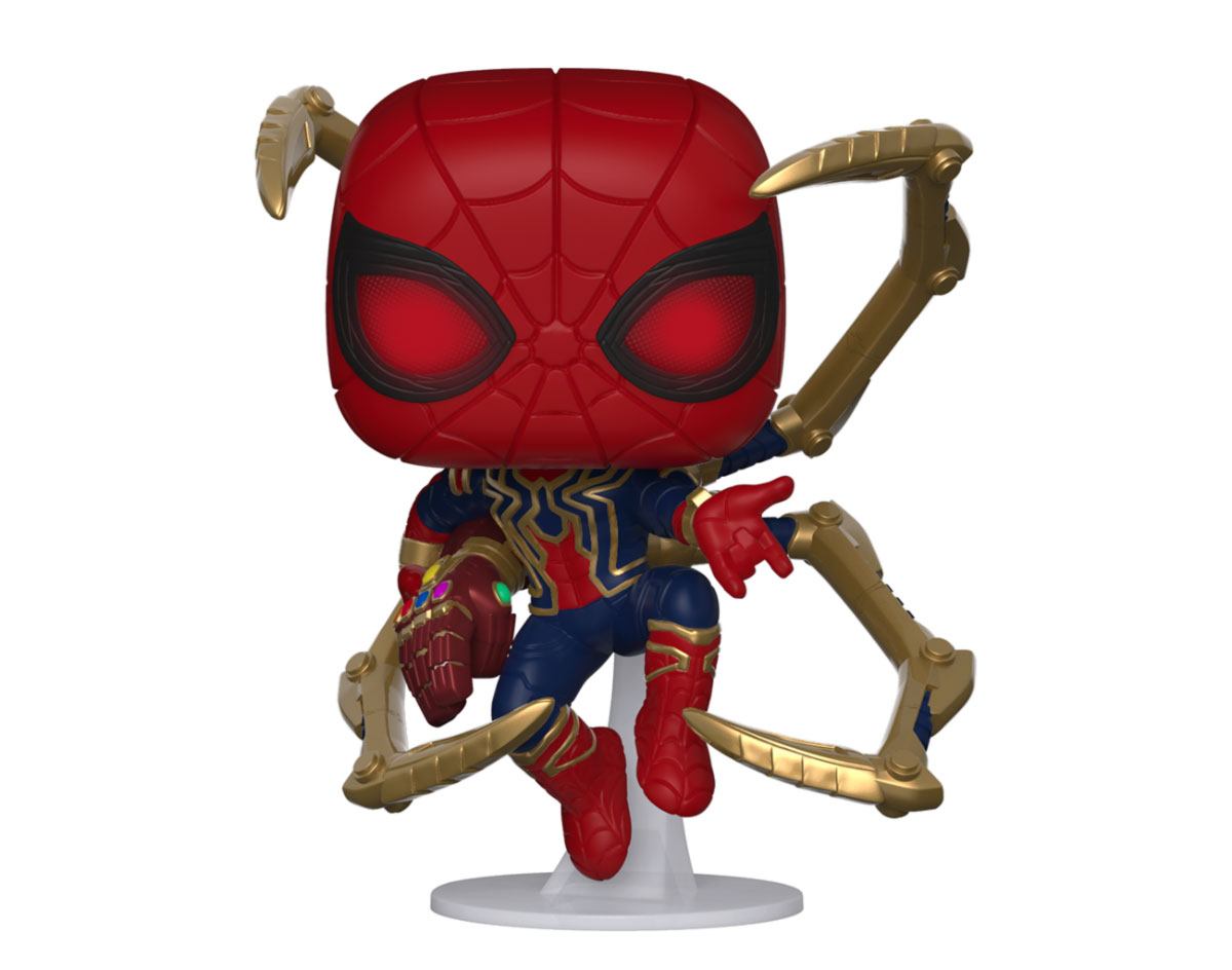 Avengers: Endgame POP! Movies Vinyl Figura Iron Spider w/Nano Gauntlet 9 cm