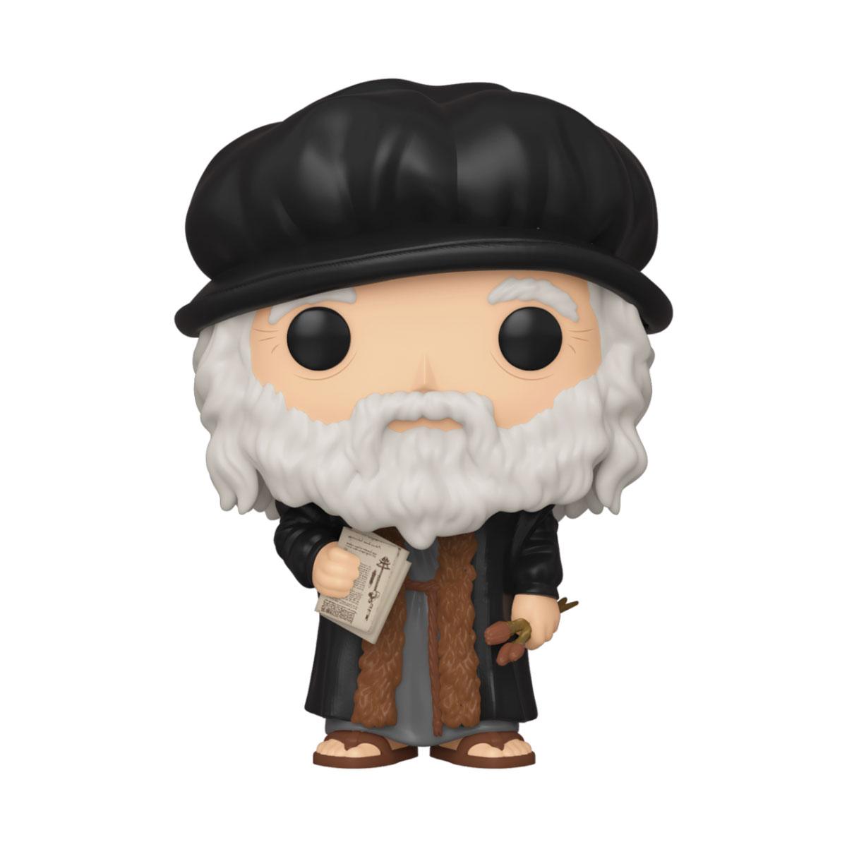 Leonardo da Vinci POP! Artists Vinyl Figura 9 cm