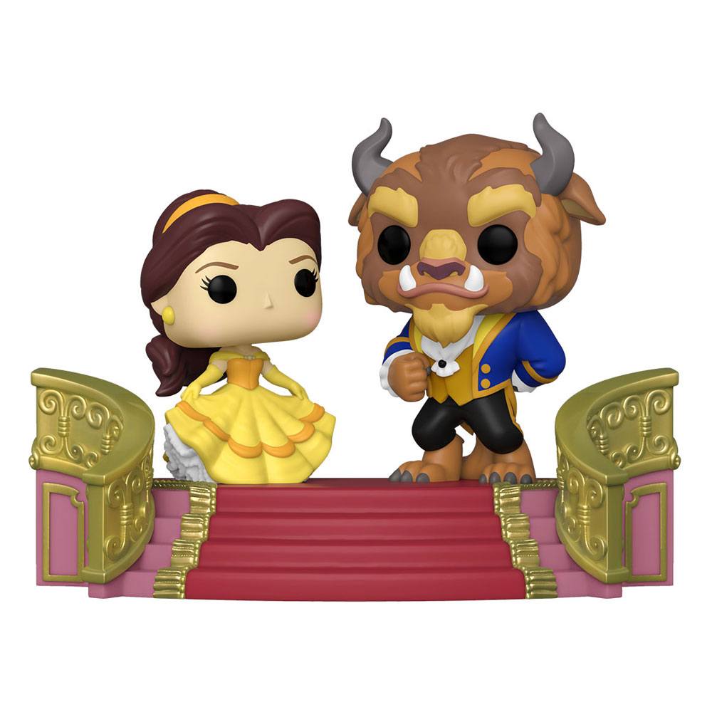 Beauty and the Beast POP Moment! Vinyl Figurák 2-Csomag Formal Belle & Beast 9 cm