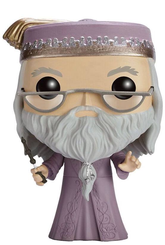 Harry Potter POP! Movies Vinyl Figura Dumbledore  Pálca 9 cm