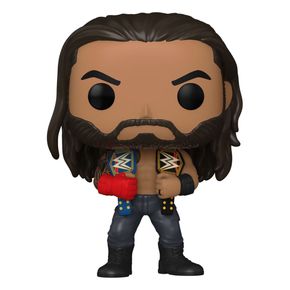 WWE POP! Vinyl Figura Roman Reigns w/Belts 9 cm