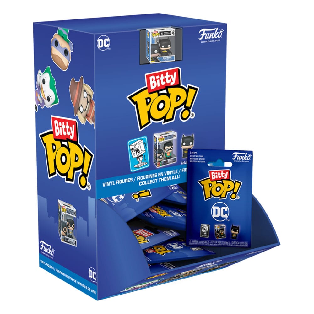 DC Comic Bitty POP! Vinyl Figura Készlet (36) DC 2,5 cm
