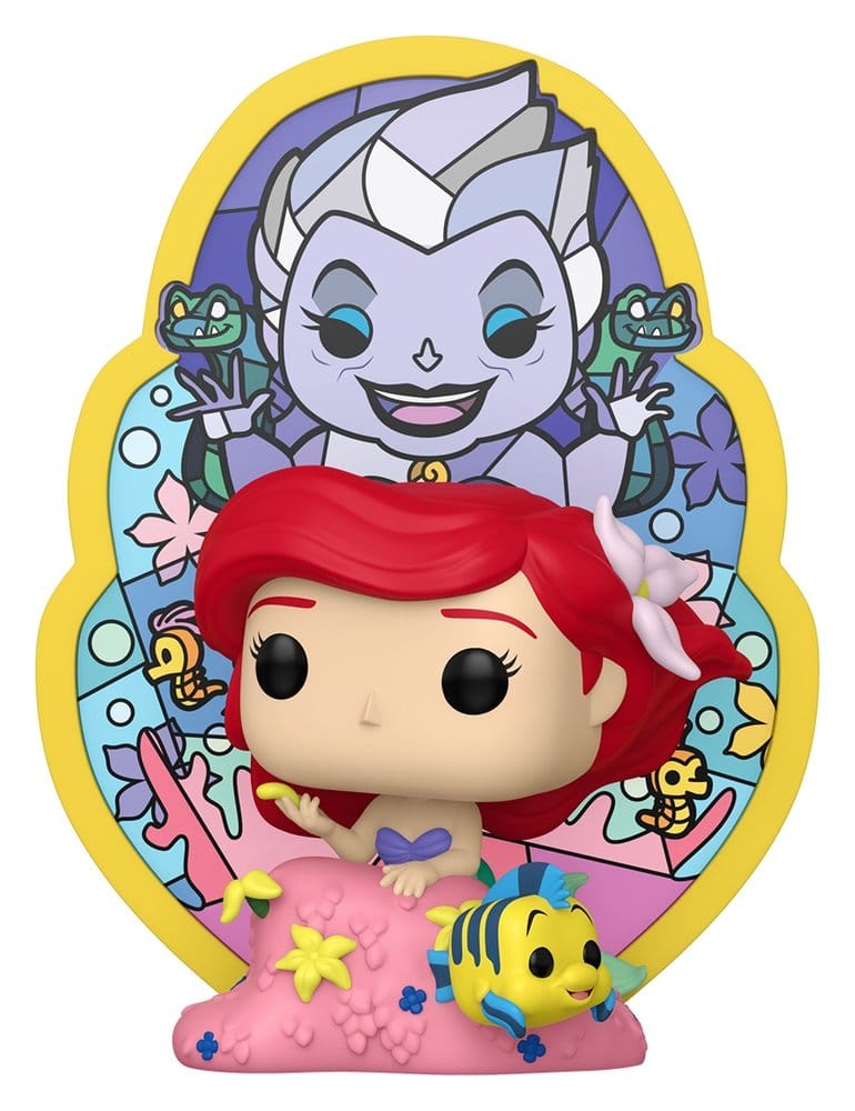 Disney POP! Deluxe Vinyl Figura Ariel(Pohár) 9 cm