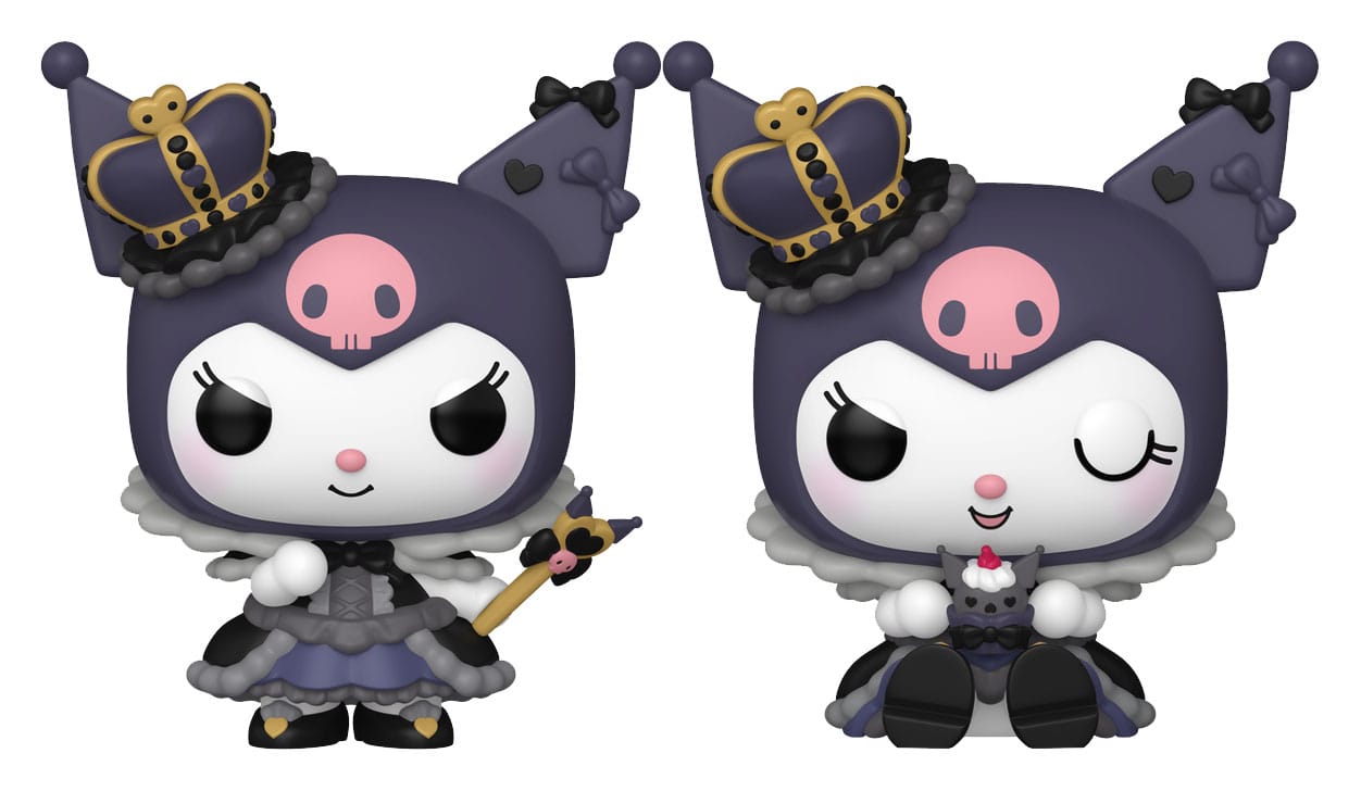 Hello Kitty & Friends POP! Sanrio Vinyl Figura Royal Kuromi  Chase Exkluzív Kiadás 9 cm Válogatás (6)