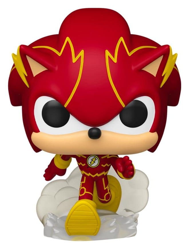 DC x Sonic the Hedgehog POP! Heroes Vinyl Figura Sonic as The Flash 9 cm
