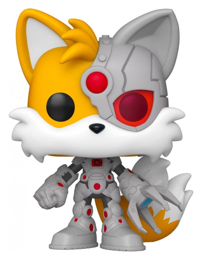 DC x Sonic the Hedgehog POP! Heroes Vinyl Figura Tails as Cyborg 9 cm