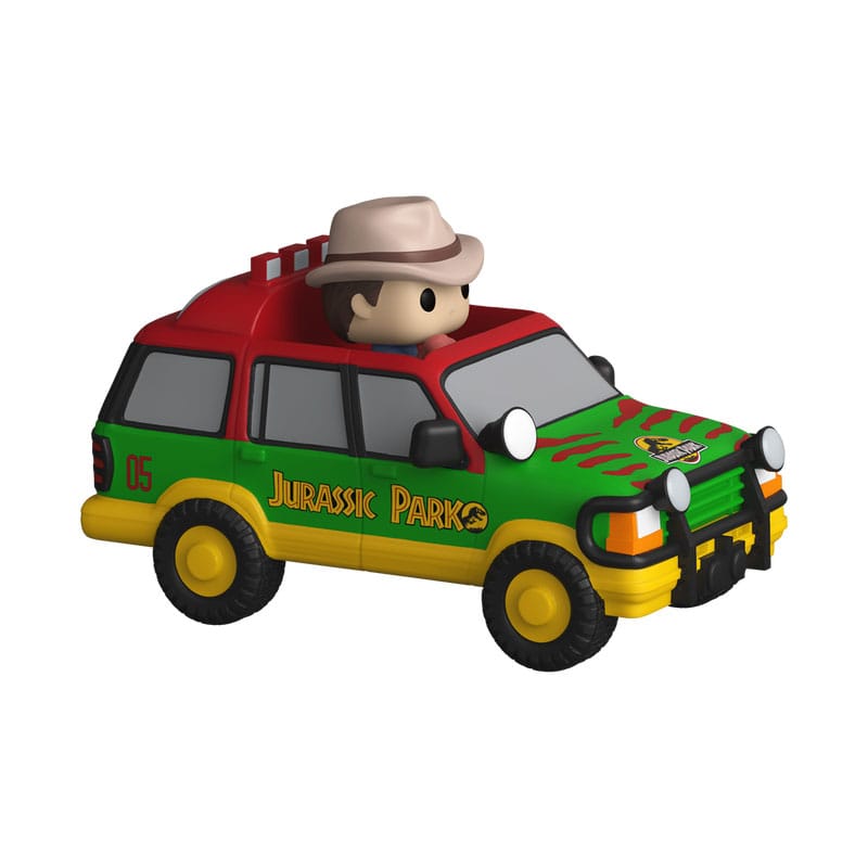 Jurassic Park Bitty POP! Ride Vinyl Figura Jurassic SUV w/Dr. G 2,5 cm