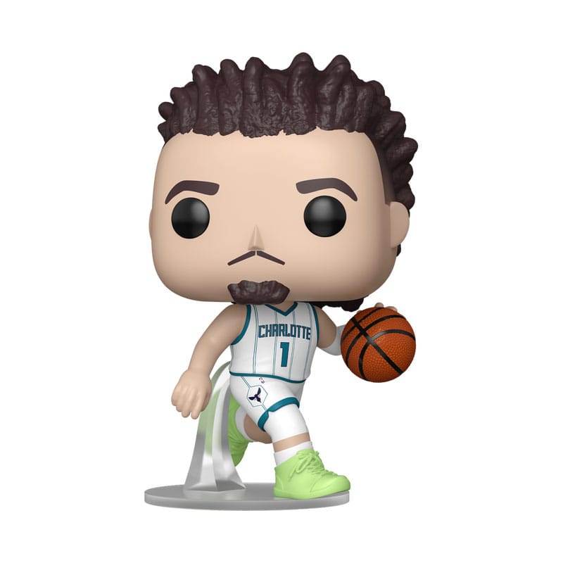 NBA Legends POP! Sports Vinyl Figura Hornets- Lamelo Ball (Otthon) 9 cm