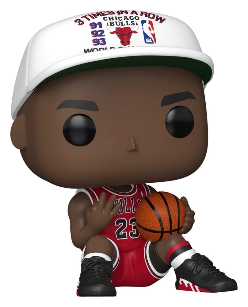 NBA Legends POP! Sports Vinyl Figura Chicago Bulls: Michael Jordan 3 Times in a Row 9 cm