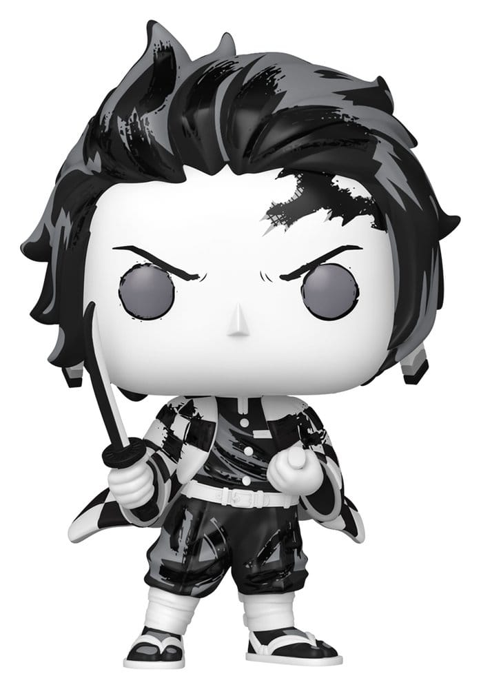 Demon Slayer: Kimetsu no Yaiba POP! Animation Vinyl Figurák Tanjiro(Sumi-Ink) 9 cm