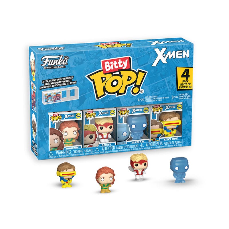 X-Men Bitty POP! Vinyl Figura 4-es Csomag Jean Grey w/CH 2,5 cm