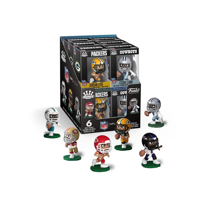 NFL Mini Figurák PDQ 5 cm Készlet (12)