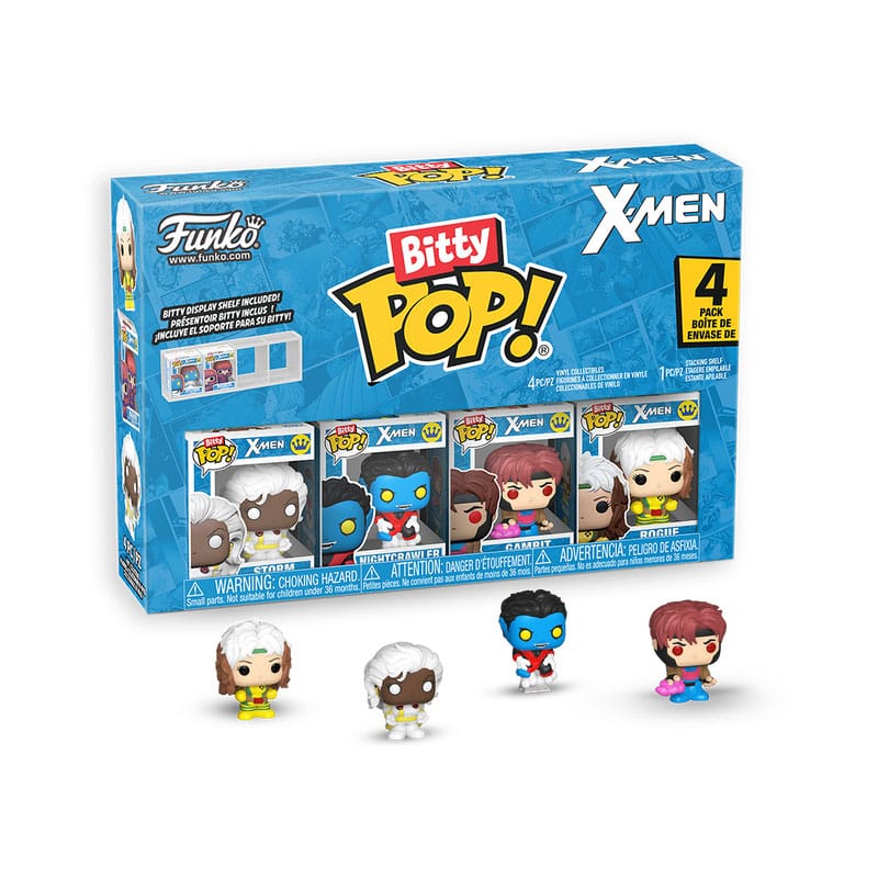 X-Men Bitty POP! Vinyl Figura 4-es Csomag Gambit 2,5 cm