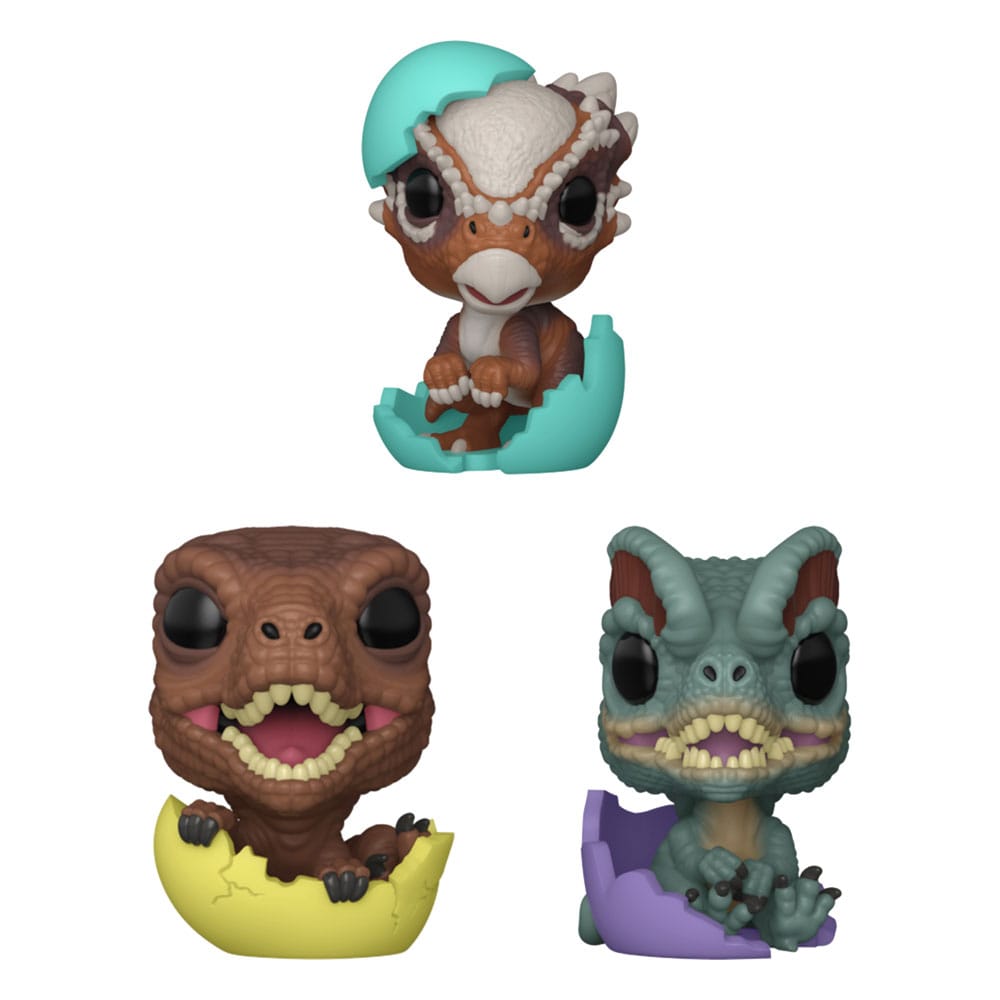 Jurassic World Pocket POP! Egg Vinyl Figurák 2 cm Készlet (16)