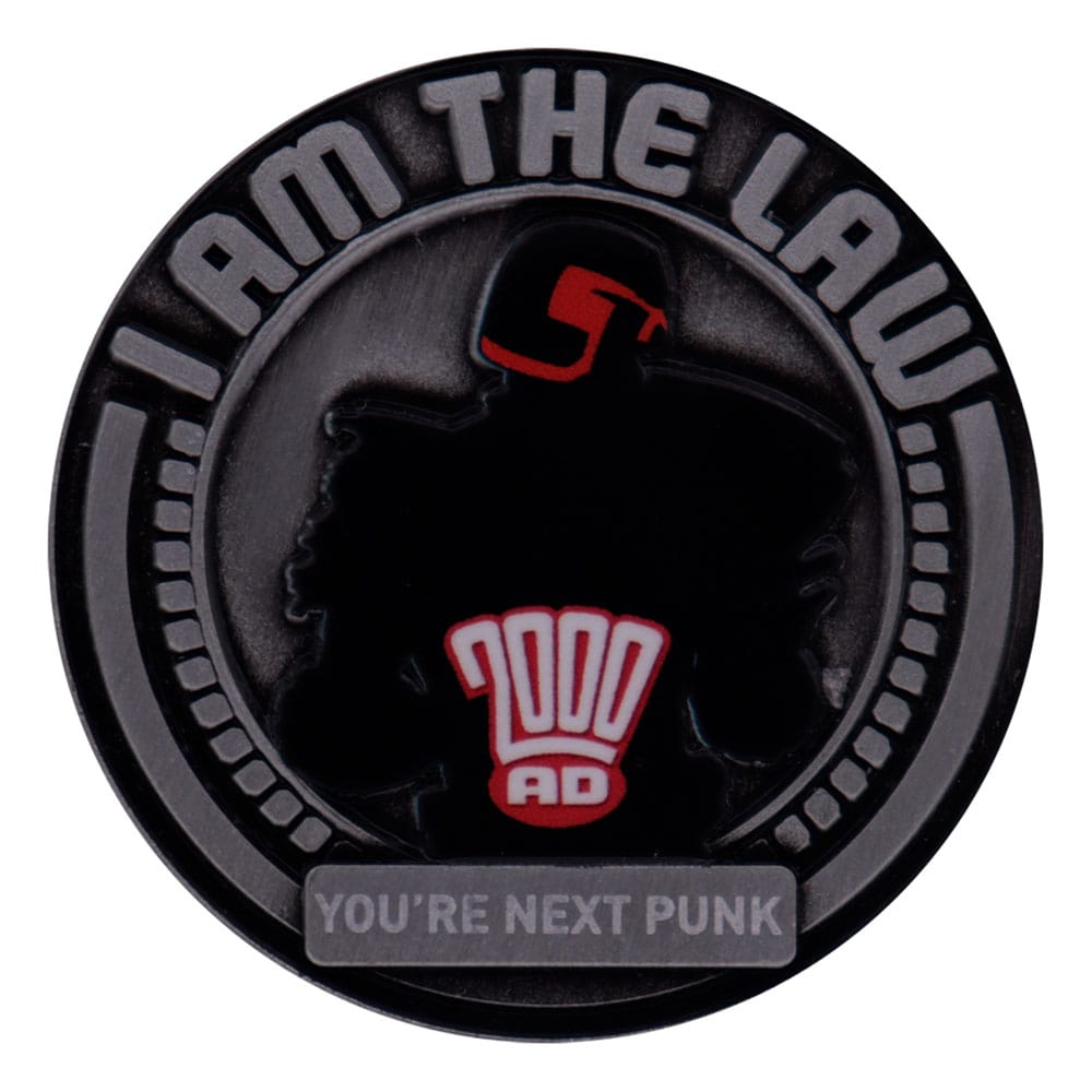 2000 AD Gyűjthető Érme Judge Dredd Mega-City One Limitált Kiadás