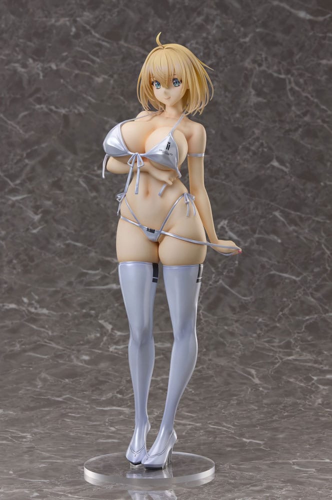 Bunny Suit Planning PVC Szobor 1/4 Sophia F. Shirring: White Bikini Ver. 42 cm